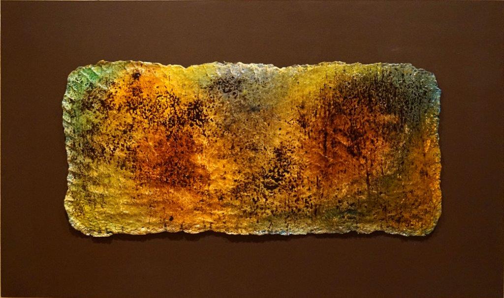 CUADRO BOSQUE 0014 85X50 (MATERIALES NATURALES Y OLEO) - JMP