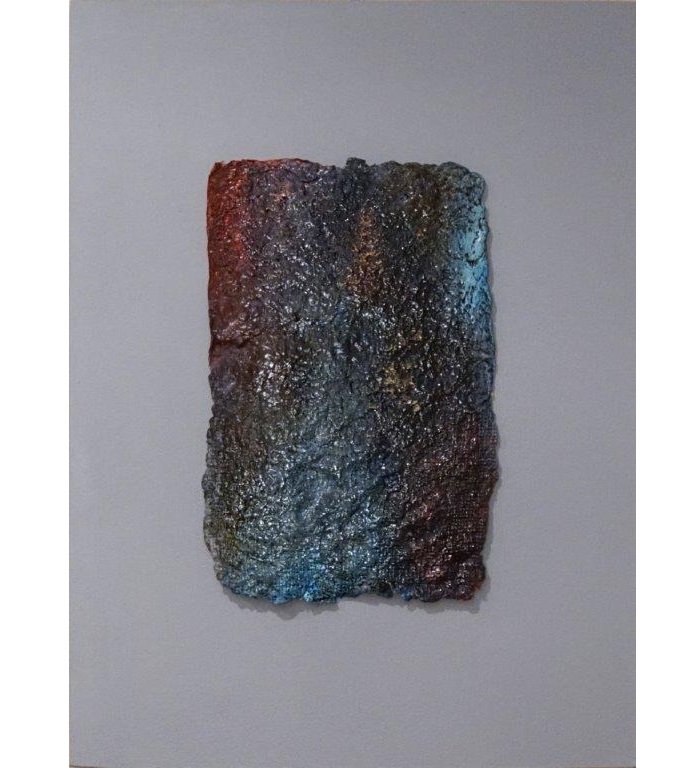 CUADRO TABLILLA GRIS A 0017a 30X40 (MATERIALES NATURALES Y OLEO) - JMP