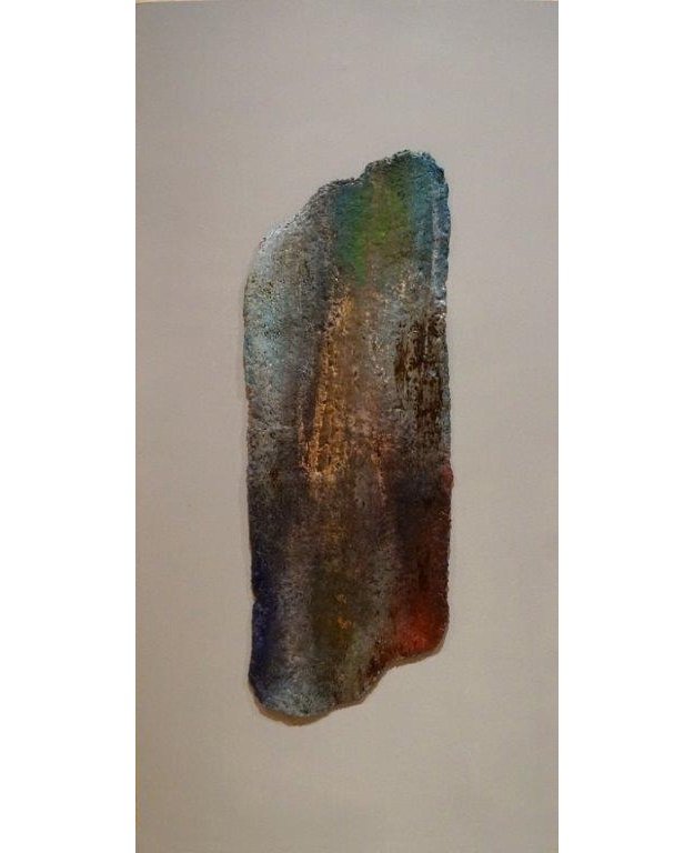 CUADRO BARRANCO A 0018a 80X40 (MATERIALES NATURALES Y OLEO) - JMP