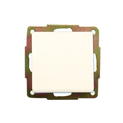 CONMUTADOR DE EMPOTRAR BLANCO 56X56MM - GSC