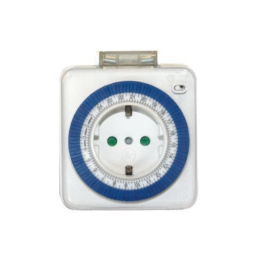 TEMPORIZADOR MECANICO 24H CON TAPA - BLISTER - GSC