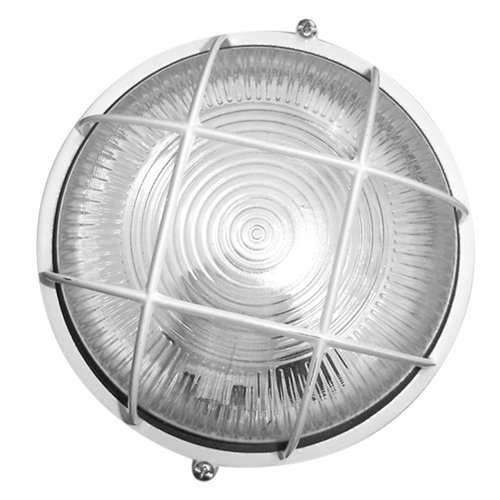 APLIQUE REDONDO E27 60W BLANCO 230V - GSC