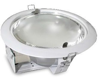 DOWNLIGHT EMPOTRABLE REDONDO 2XE27 MAXIMO 2X25W NIQUEL SATIN - GSC