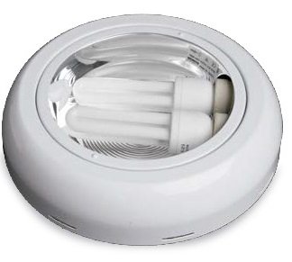 DOWNLIGHT SUPERFICIE REDONDO 2XE27 MAXIMO 2X25W NIQUEL SATIN - GSC