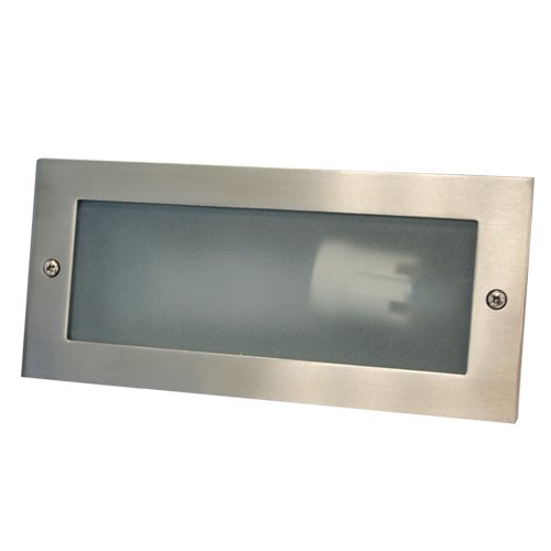 APLIQUE RECTANGULAR ALUMBRADO EMPOTRAR PARED E27 60W N - GSC