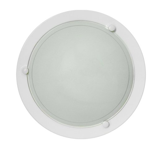 APLIQUE TECHO REDONDO BLANCO E27 20W (60W) - GSC