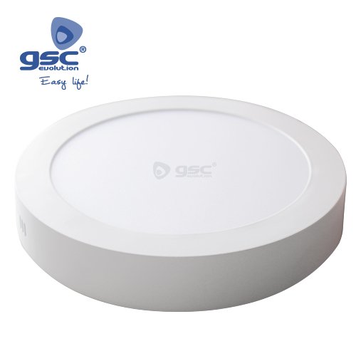DOWNLIGHT SUPERFICIE LED REDONDO 18W-BLANCO 4200K - GSC