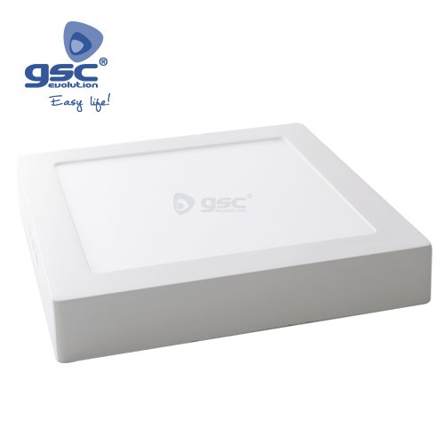 DOWNLIGHT SUPERFICIE LED CUADRADO 18W-BLANCO 4200K - GSC