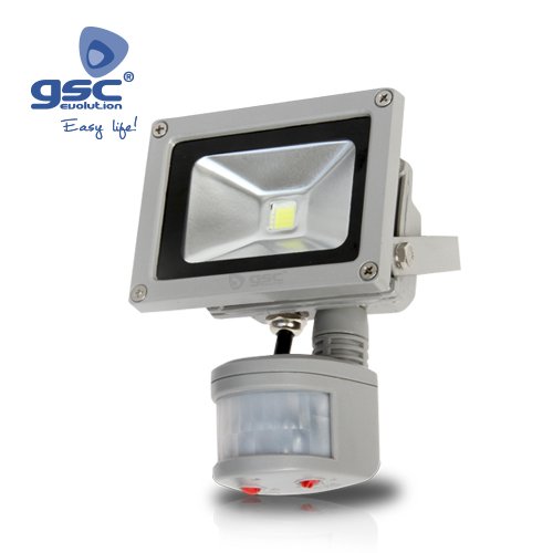 PROYECTOR LED ULTRABRILLO SENSOR 10W 700LM 6000K IP65 - GSC