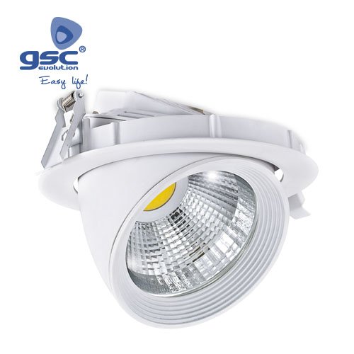 DOWNLIGHT EMPOTRABLE LED REDONDO 30W - B.4200K - GSC