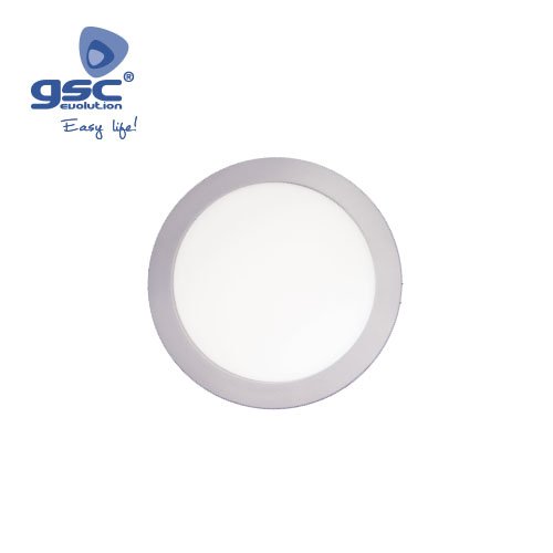 DOWNLIGHT EMPOTRABLE LED REDONDO18W NIQUEL SATIN 4200K - GSC