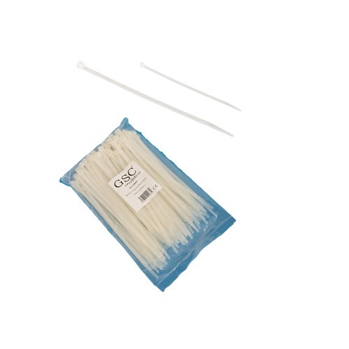 PACK 100 UNIDADES BRIDA NATURAL 370X7.9MM - GSC