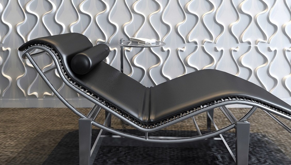 PANEL DECORATIVO 3D 50X50 MALM (CAJA = 12 LAMINAS = 3 M2) (Espesor 1,5 mm) - DCO