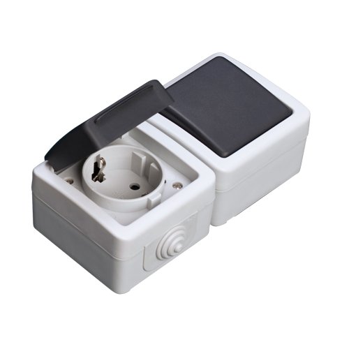 CONMUTADOR + BASE ESTANCO IP44 250V - GSC