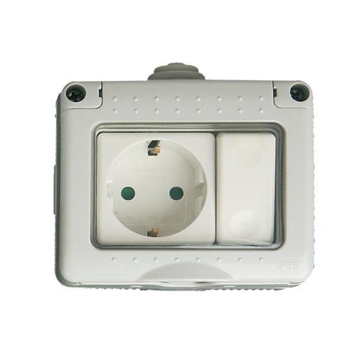 CONMUTADOR + BASE ESTANCO IP55 250V - GSC