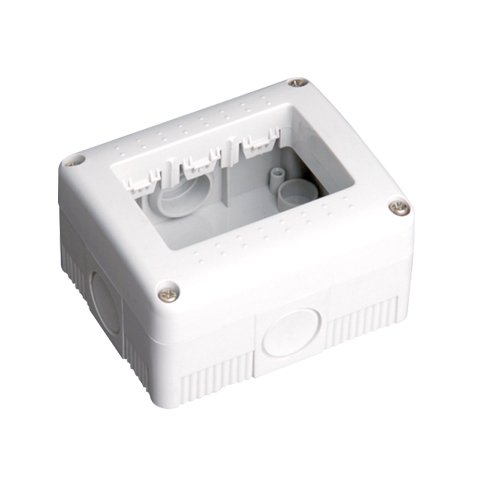 CAJA ESTANCA SUPERFICIE PARA 3 MODULOS/HUECOS IP40 - GSC 
