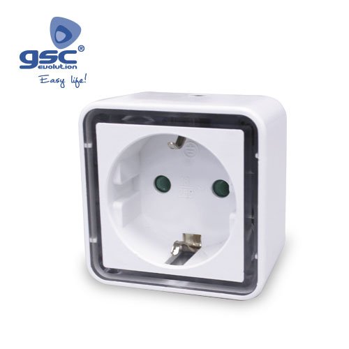LUZ DE NOCHE DE LED CREPUSCULAR CON TOMA 0,8W - GSC 