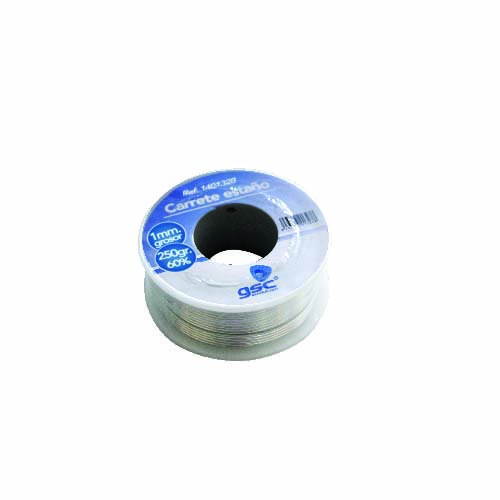 CARRETE DE ESTAÑO 250GR 60% 1MM - GSC 