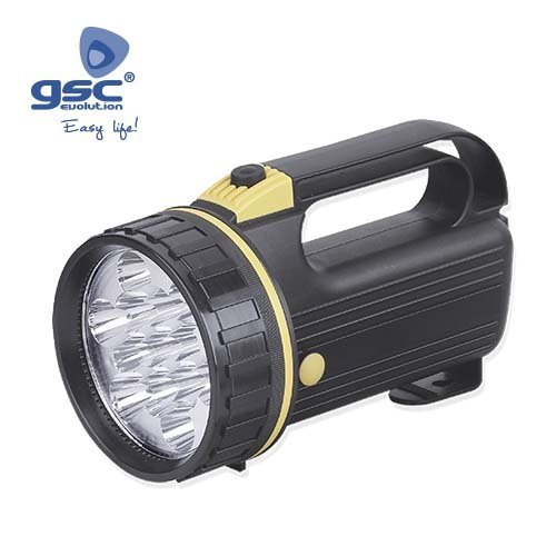 LINTERNA MULTIUSO 13 LEDS 4 PILAS R20(D) - GSC 