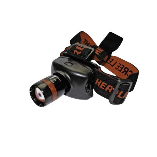 LINTERNA CABEZA 1 LED ULTRABRILLO 3W CREE3R03(AAA)-BLANCO - GSC 