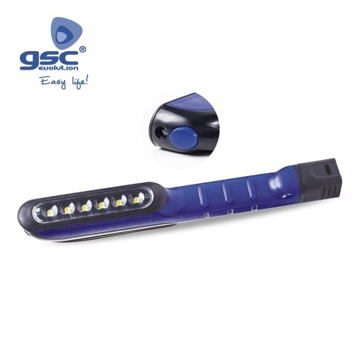 LINTERNA BOLIGRAFO 6 LEDS - 12 UNIDADES CAJA EXPOSITOR - GSC 