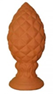 PIÑA CERAMICA 38 CM TERRACOTA - CFE