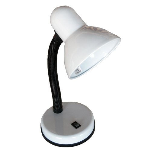 LAMPARA SOBREMESA E27 40W- BLANCO - GSC