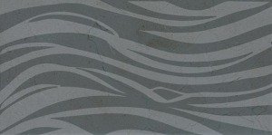 PAVIMENTO MARMOL 30X60X2 DECORADO ONDAS AZUL BÁLTICO - MEN