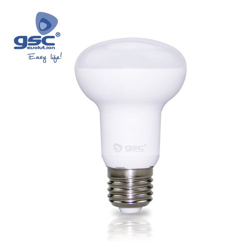 LAMPARA REFLECTORA R63 LED 6W E27 3000K - GSC