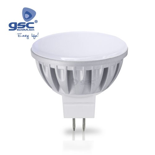 LAMPARA DICROICA 6W SMD3014 MR16 2700K 12V - GSC