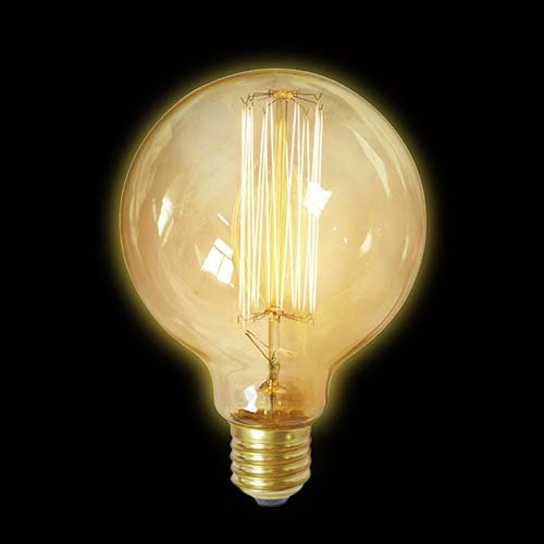 LAMPARA GLOBO G95 DECORATIVA 40W E27 2700K - GSC