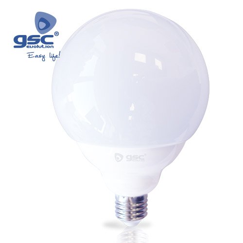 LAMPARA GLOBO LED G120 12W E27 3000K - GSC