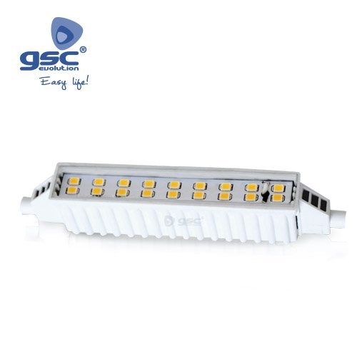LAMPARA LINEAL LED 118MM 6W R7S 500LM 3000K - GSC
