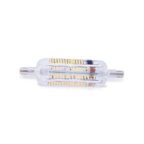 LAMPARA LINEAL LED SILICONA 360º 78MM 6W R7S 3000K - GSC