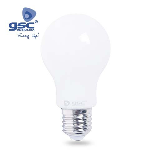 LAMPARA STANDARD LED 9W E27 6000K SERIE CRISTAL - GSC