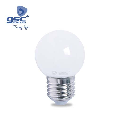 LAMPARA ESFERICA LED 5W E27 3000K SERIE CRISTAL - GSC