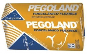 PEGOLAND PORCELÁNICO FLEXIBLE 64 SACOS DE 25K. BLANCO  (1 SACO) (ADHESIVO C2) - PLE