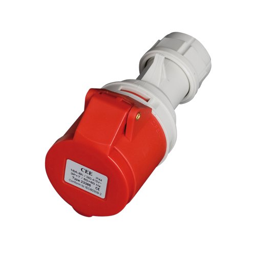 BASE AEREA CETAC 4P(3P+T) 32A IP44 ROJA - GSC