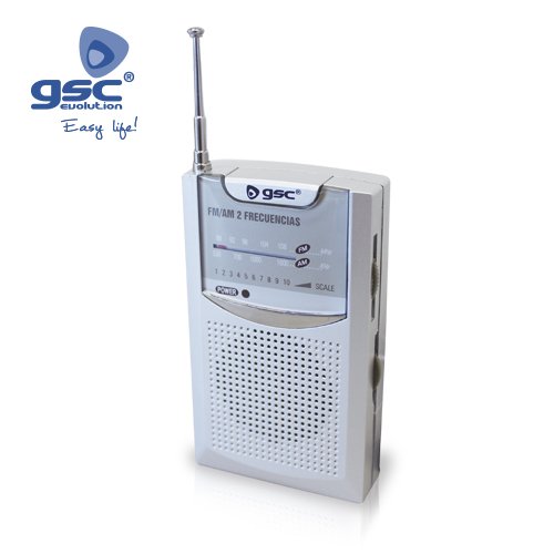 RADIO DE BOLSILLO 55X15X90MM - GSC