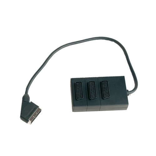 1 EURO MACHO A 3 EURO HEMBRA + CABLE - GSC