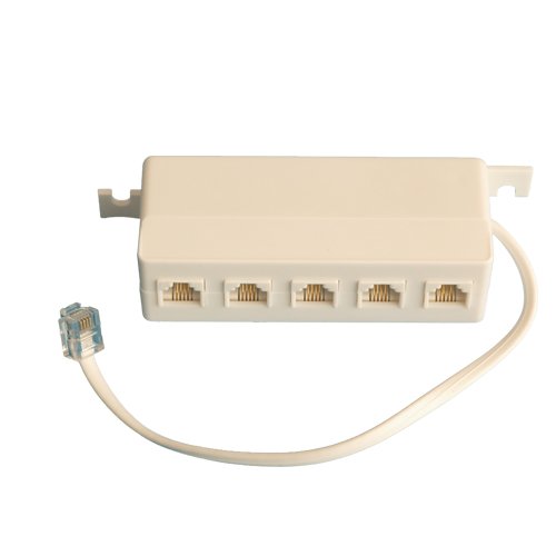 EMPALMADOR MACHO A 5 HEMBRAS 20CM CABLE - GSC