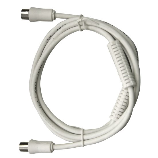PROLONGADOR COAXIAL MACHO A HEMBRA BLANCO2.5M+FILTRO - GSC