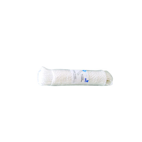 CUERDA CABLEADA POLIETILENO 15M - BLANCA - GSC
