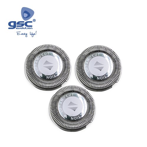 RECAMBIO CUCHILLAS ROTATORIAS COMPATIBLES PHILIPS HQ4 B3 - GSC