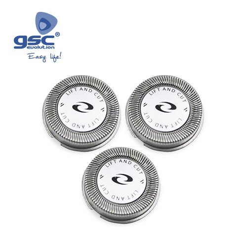 REC.CUCHILLAS ROTATORIAS COMPATIBLES PHILIPS KQ55-BL3 - GSC