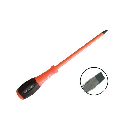 DESTORNILLADOR AISLANTE PLANO 4X100MM - GSC 
