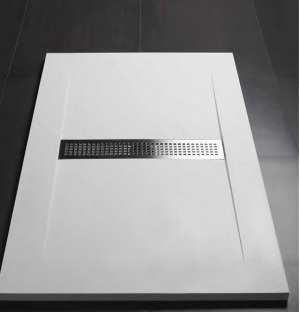 PLATO DUCHA 70 X 181-190 (H: 3 CM) CENTER COLOR ESPECIAL (TEXTURAS PIEDRA Y LISO) - IBS