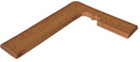 ZANQUIN 41X8X8 MODELO A DERECHA GRES NATURAL - GDB