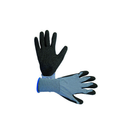 PAR DE GUANTES FINOS PVC - NEGRO - TALLA 10 - GSC