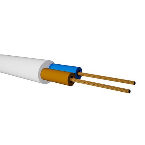 ROLLO 100M CABLE MANGUERA BLANCO (2X2.5MM) - GSC